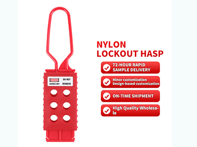 Enhance Safety with QVAND Nylon Lockout Hasp