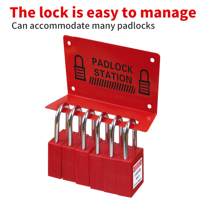 Ensure Workplace Safety with Our Durable Lockout Tagout Padlock Station