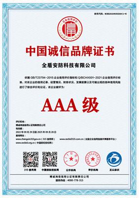 Integrity Brand Certificate