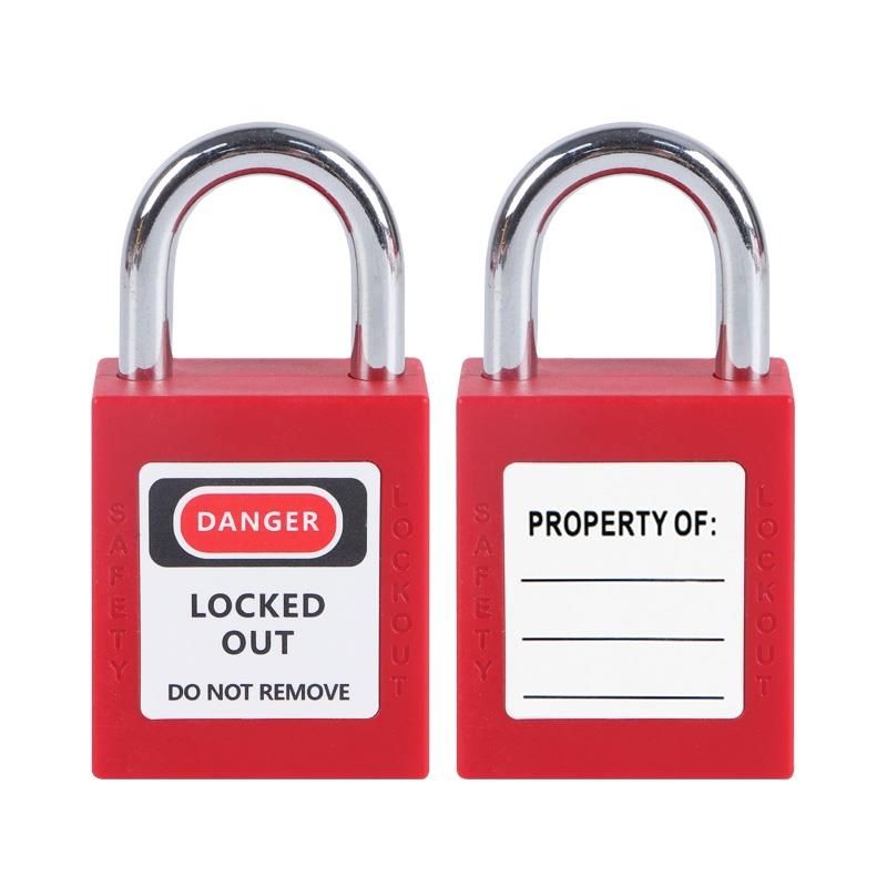 25mm Steel Shackle Safety Padlock