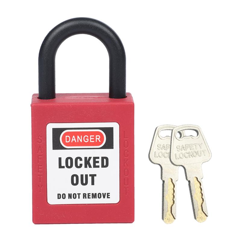 25mm Nylon Shackle Safety Padlock