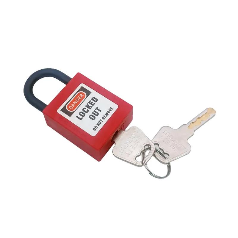 25mm Nylon Shackle Safety Padlock