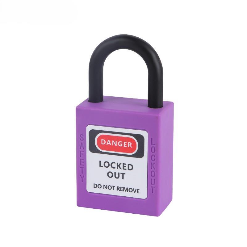 25mm Nylon Shackle Safety Padlock