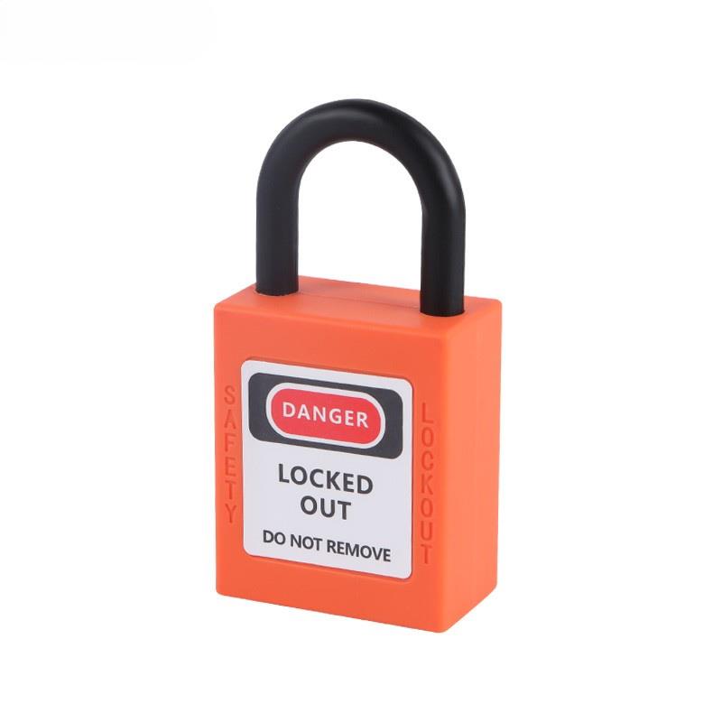 25mm Nylon Shackle Safety Padlock