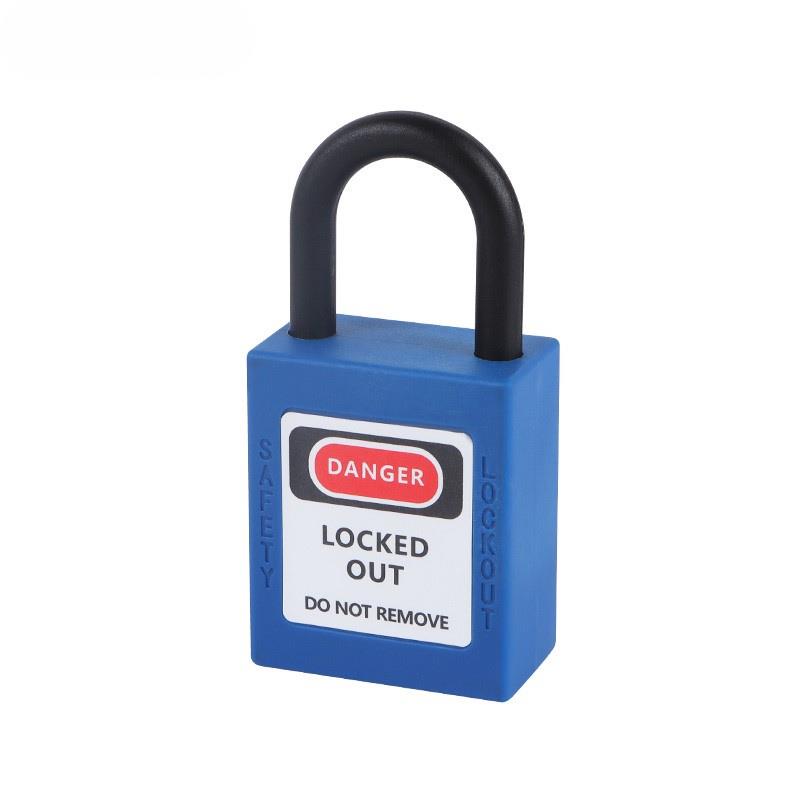 25mm Nylon Shackle Safety Padlock