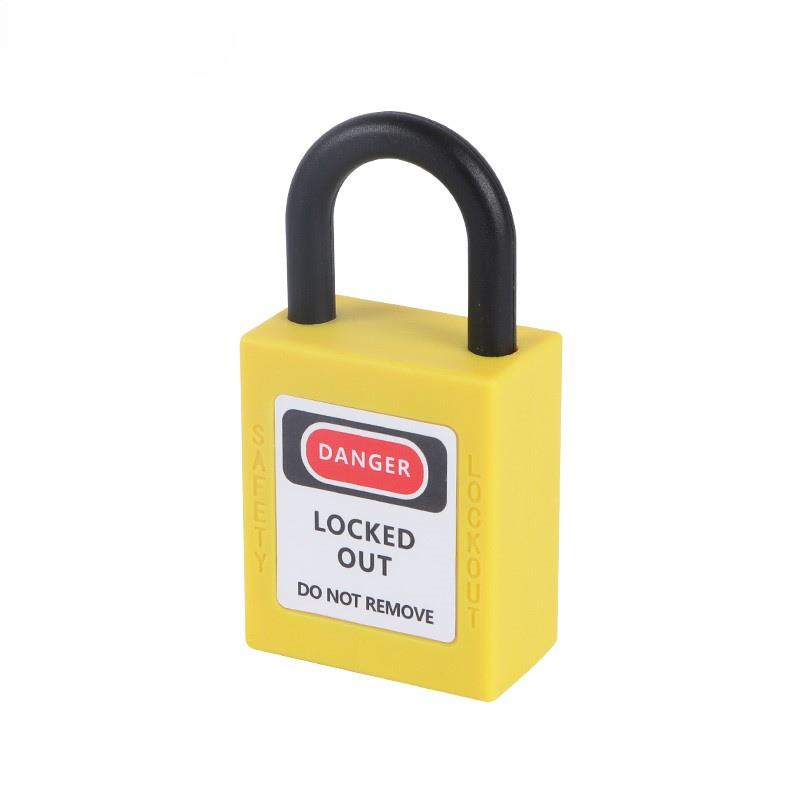 25mm Nylon Shackle Safety Padlock