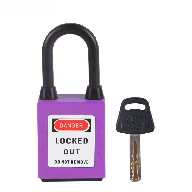 38mm Nylon Shackle Dust-proof Safety Padlock