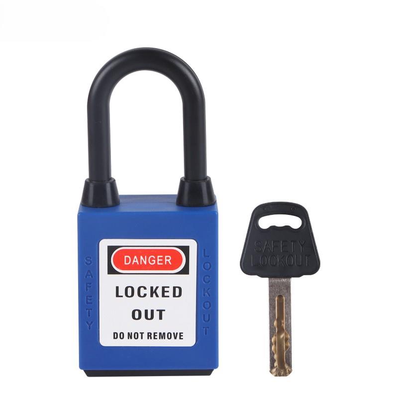 38mm Nylon Shackle Dust-proof Safety Padlock