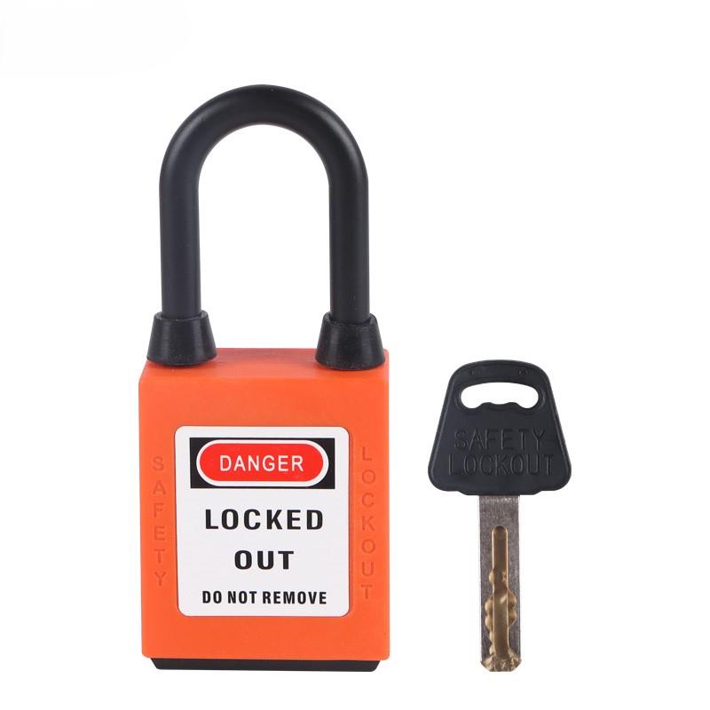 38mm Nylon Shackle Dust-proof Safety Padlock