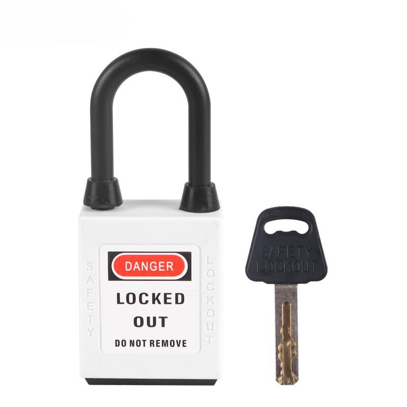 38mm Nylon Shackle Dust-proof Safety Padlock