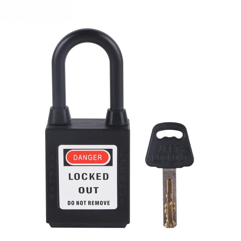 38mm Nylon Shackle Dust-proof Safety Padlock