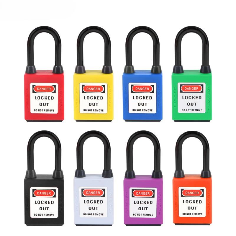 38mm Nylon Shackle Dust-proof Safety Padlock