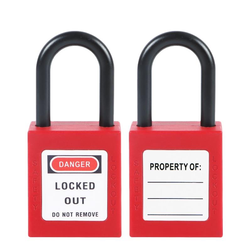 38mm Nylon Shackle Safety Padlock