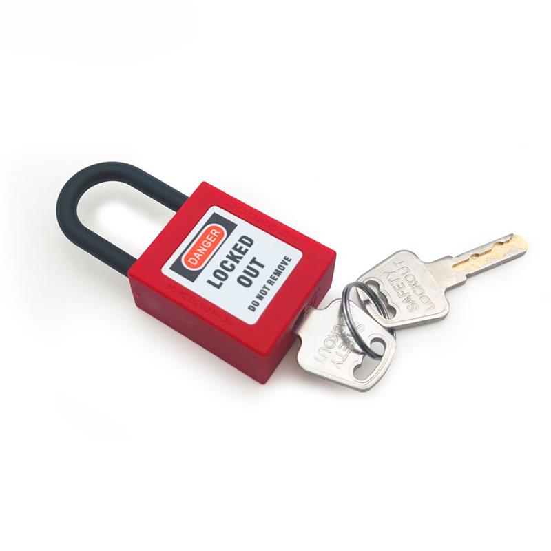 38mm Nylon Shackle Safety Padlock