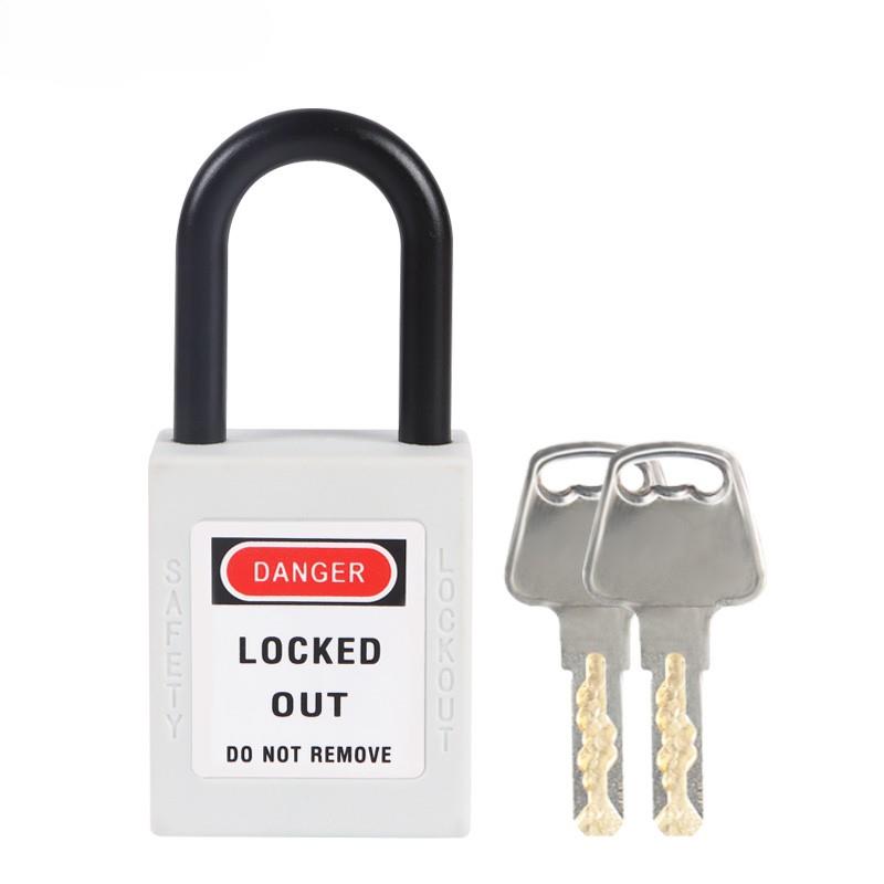 38mm Nylon Shackle Safety Padlock