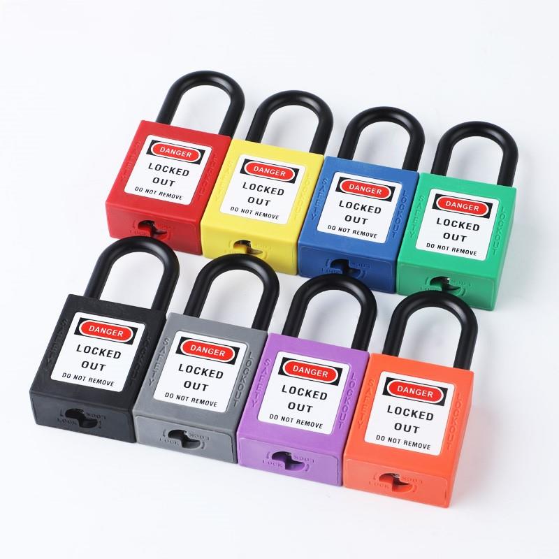 38mm Nylon Shackle Safety Padlock