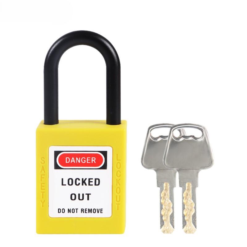 38mm Nylon Shackle Safety Padlock