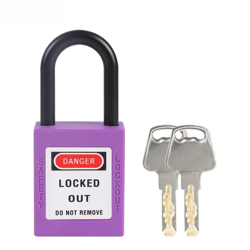 38mm Nylon Shackle Safety Padlock