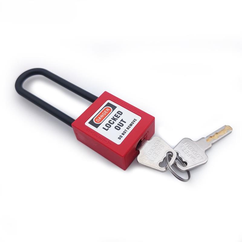 76mm Nylon Shackle Safety Padlock