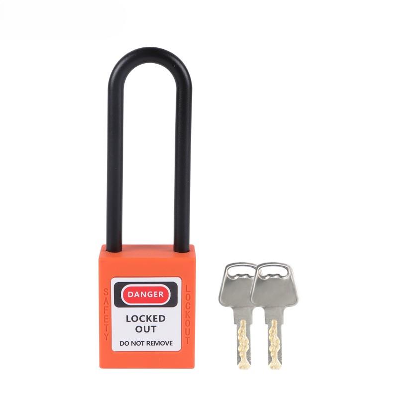 76mm Nylon Shackle Safety Padlock