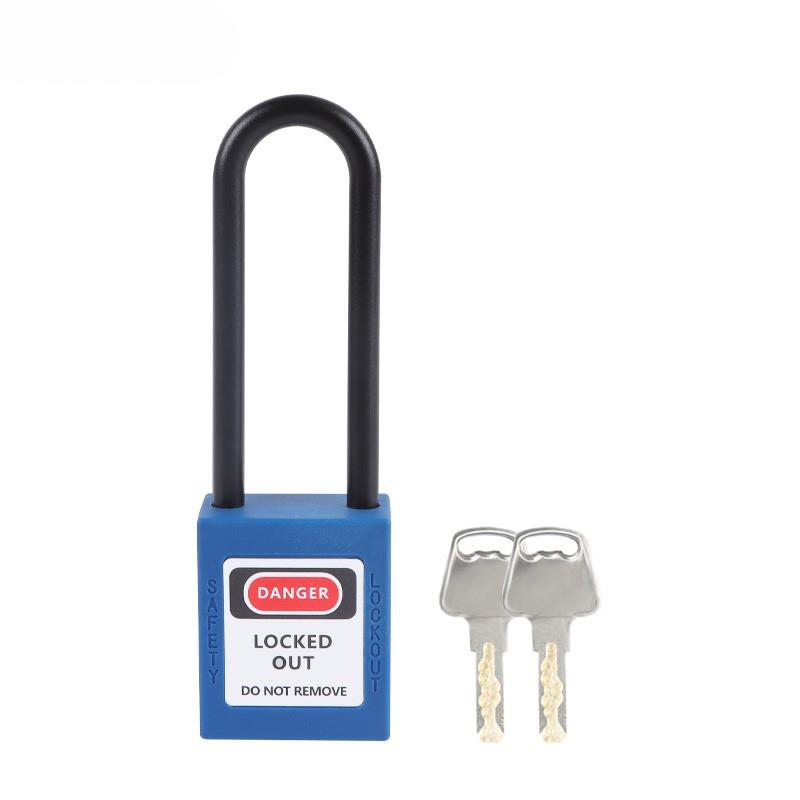 76mm Nylon Shackle Safety Padlock