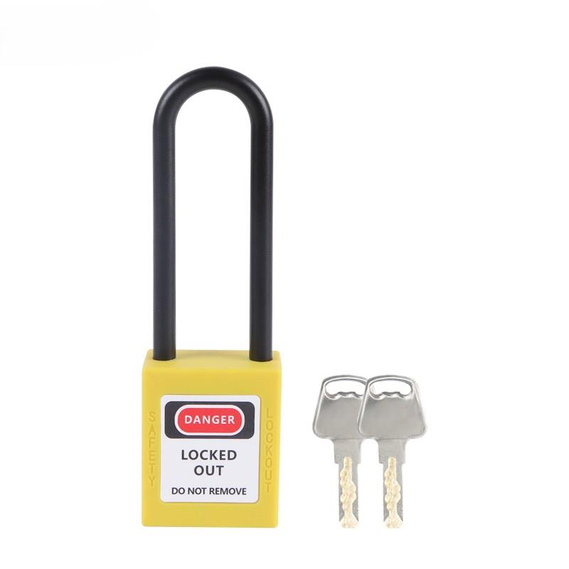 76mm Nylon Shackle Safety Padlock