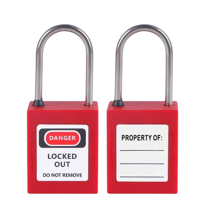 38mm Steel Shackle Dust-proof Safety Padlock