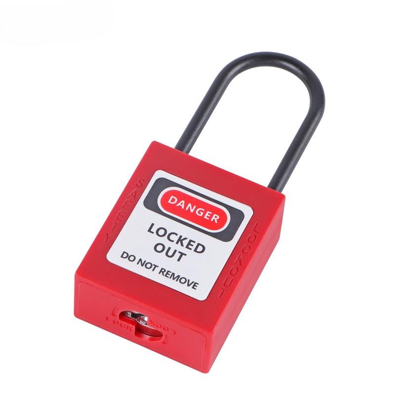 38mm Nylon Shackle Dust-proof Safety Padlock