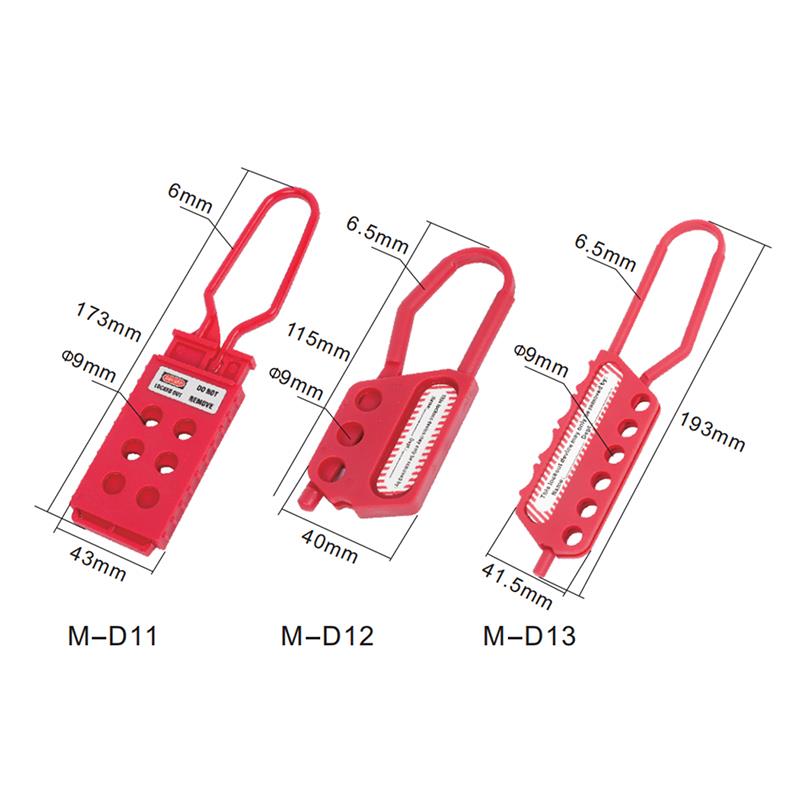 6 Holes Non-conductive HASP Lockout