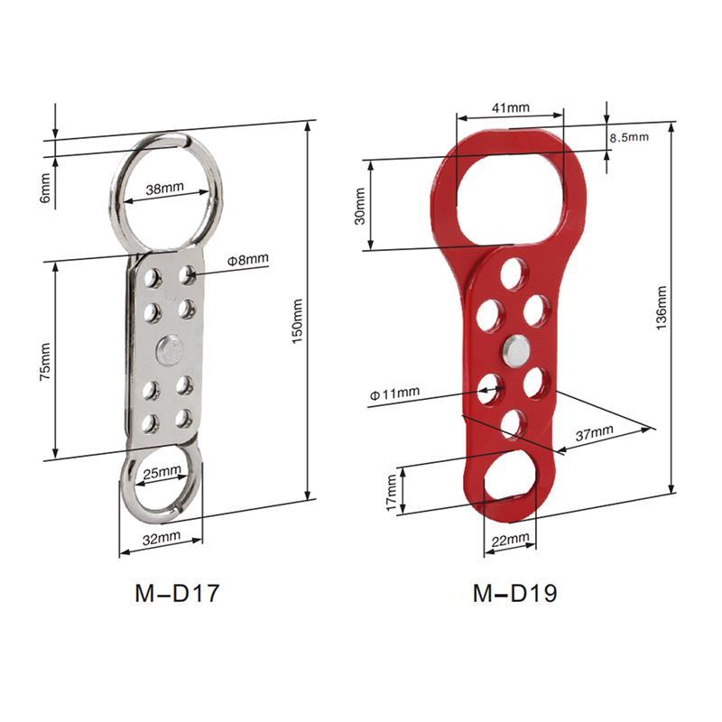 6/8 Holes HASP Lockout