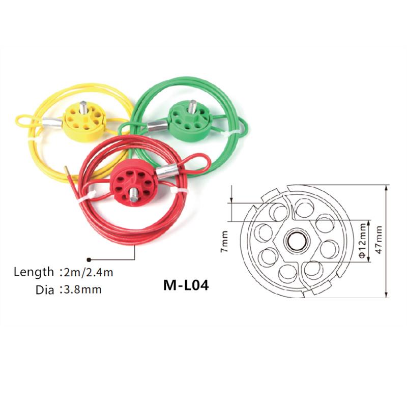 Wheel cable lockout