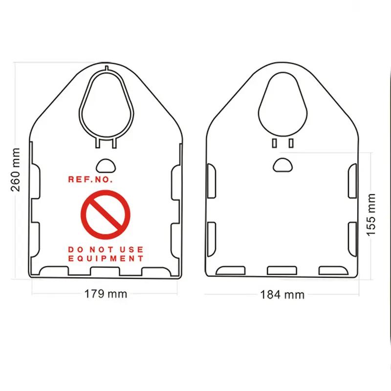 Scaffold holder and tag