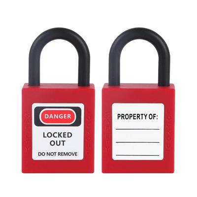 25mm Nylon Shackle Safety Padlock