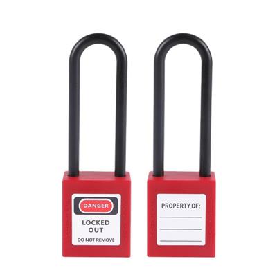 76mm Nylon Shackle Safety Padlock