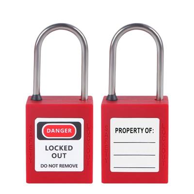 38mm Steel Shackle Dust-proof Safety Padlock